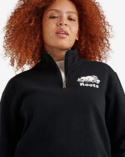 Organic Original Half Zip Stein -Roots Clothing 27040042 001 e