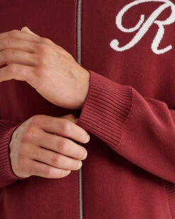 Robson Jacquard Zip Cardigan -Roots Clothing 27070021 066 g