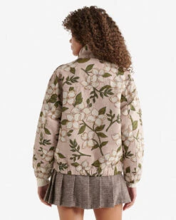 Floral Jacquard Jacket -Roots Clothing 27140015 V20 d