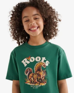 Kids Roots Wilderness T-Shirt -Roots Clothing 29020800 A35 c