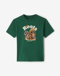 Kids Roots Wilderness T-Shirt -Roots Clothing 29020800 A35 d