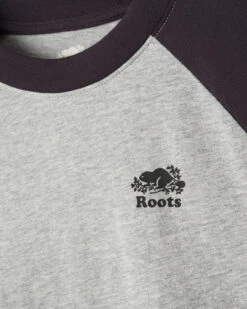 Kids Roots Baseball T-Shirt -Roots Clothing 29020805 004 f