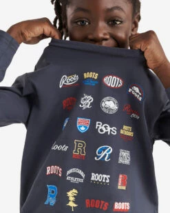 Kids Legends Graphic Long Sleeve T-Shirt -Roots Clothing 29020828 CO6 c