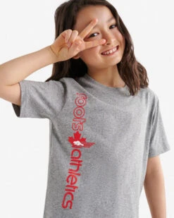 Kids Northern Athletics T-Shirt -Roots Clothing 29130084 008 c