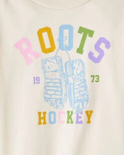 Toddler Hockey Equipment T-Shirt -Roots Clothing 31020717 017 c