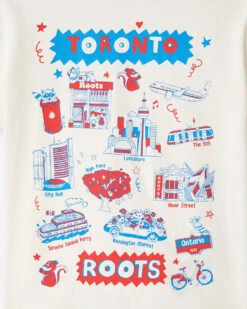 Toddler Roots Cities T-Shirt -Roots Clothing 31020761 CJ2 c