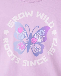 Toddler Girls Active Boxy T-Shirt -Roots Clothing 31020776 AD4 c