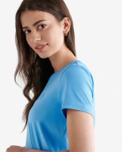 Renew Knit Short Sleeve Top -Roots Clothing 38020290 13E g