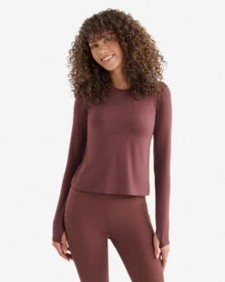 Renew Knit Fitted Long Sleeve Top