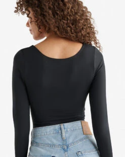 Renew Knit Long Sleeve Bodysuit -Roots Clothing 38020292 001 g