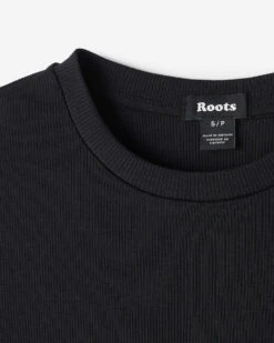 Roam Rib Fitted Short Sleeve Top -Roots Clothing 38020296 001 e