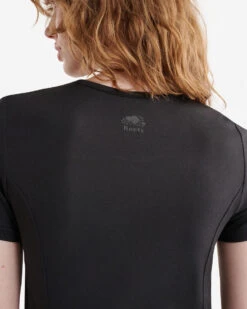 Renew Knit Short Sleeve Mini Dress -Roots Clothing 38130459 001 g