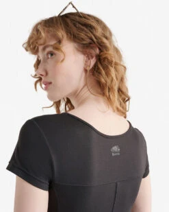 Renew Knit Short Sleeve Midi Dress -Roots Clothing 38130461 001 g