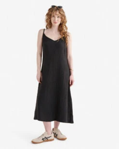 Isla Cotton Gauze Slip Dress