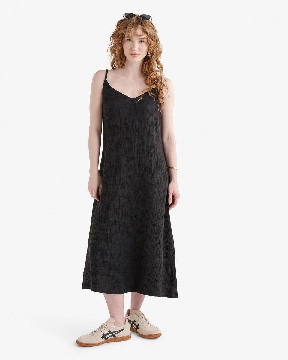 Isla Cotton Gauze Slip Dress 1 Isla Cotton Gauze Slip Dress