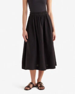 Isla Cotton Gauze Skirt