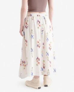 Isla Cotton Gauze Print Skirt -Roots Clothing 38130472 Y99 d