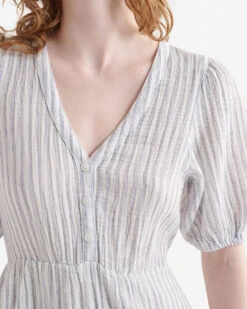 Isla Cotton Gauze Print Tea Dress -Roots Clothing 38130473 CJ2 d