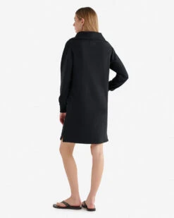 Organic Cooper Half Zip Dress -Roots Clothing 38130476 001 d