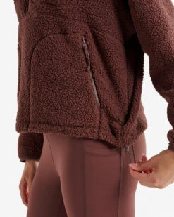 Alta Shearling Fleece Half Zip -Roots Clothing 38140241 26F g