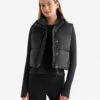 Roots Down Puffer Crop Vest