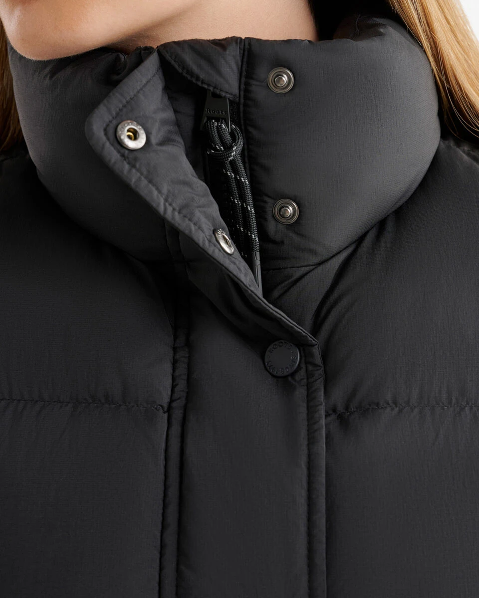 Roots Down Puffer Crop Vest 6 Roots Down Puffer Crop Vest - Image 6