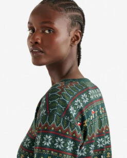 Womens Holiday Pajama Top -Roots Clothing 38180075 232 d