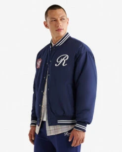 Satin Varsity Jacket -Roots Clothing 39140250 99A c