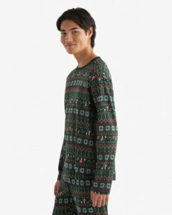 Mens Holiday Pajama Top -Roots Clothing 39180046 232 c