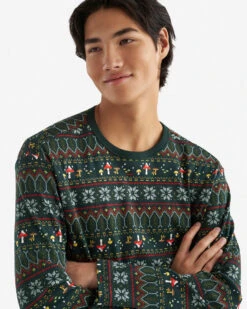 Mens Holiday Pajama Top -Roots Clothing 39180046 232 e