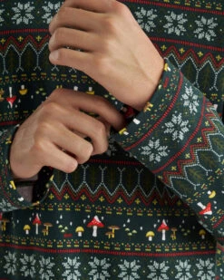 Mens Holiday Pajama Top -Roots Clothing 39180046 232 f