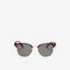 Womens Plastic Club-Master Sunglasses