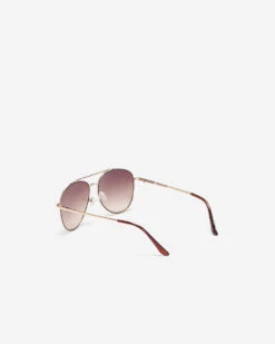 Womens Metal Aviator Sunglasses -Roots Clothing 42040080 078 c