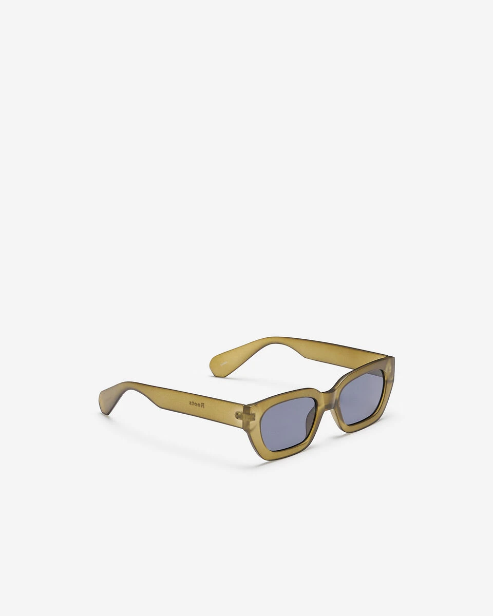 Womens Plastic Slim Cat-Eye Frosted Sunglasses 2 Womens Plastic Slim Cat-Eye Frosted Sunglasses - Image 2