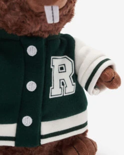 Varsity Jacket Beaver Stuffie -Roots Clothing 45040409 232 c