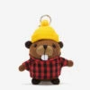 Lumberjack Beaver Keychain