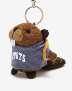 Back To School Beaver Keychain -Roots Clothing 45040545 J25 c