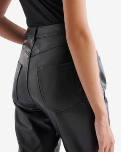 Leather Trousers -Roots Clothing 49040002 001 f