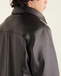 Encore Leather Shirt -Roots Clothing 55010028 001 g