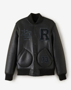 Shearling Varsity Jacket