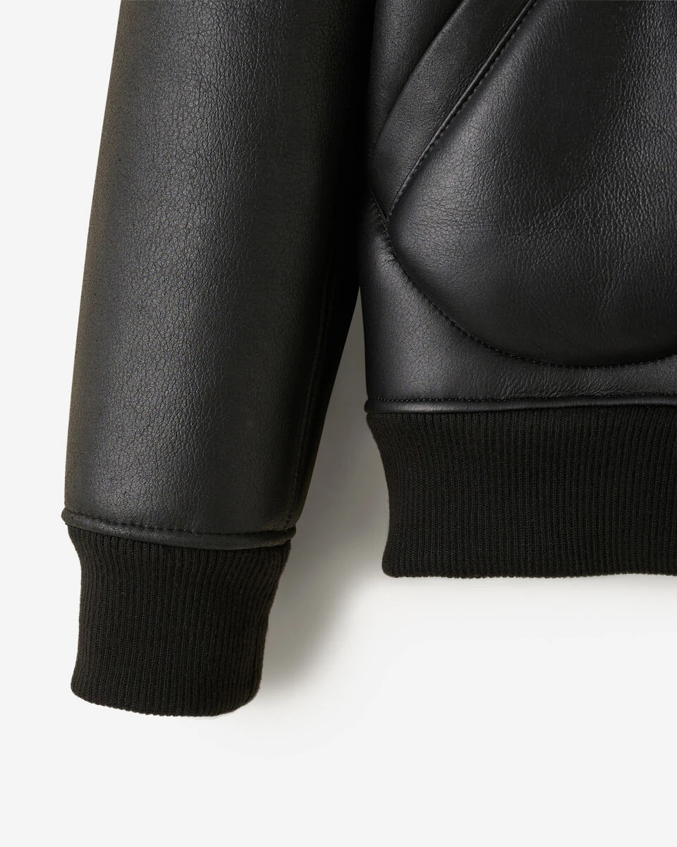 Shearling Varsity Jacket 8 Shearling Varsity Jacket - Image 8