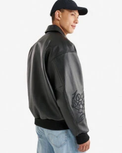 Roots Signature Varsity Jacket -Roots Clothing 55020079 001 e