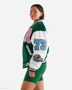 Barbie™ X Roots 65 Varsity Jacket -Roots Clothing 55060017 336 c