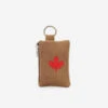 Maple Leaf Top Zip Pouch Tribe