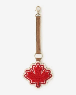 Maple Leaf Chenille Charm Tribe